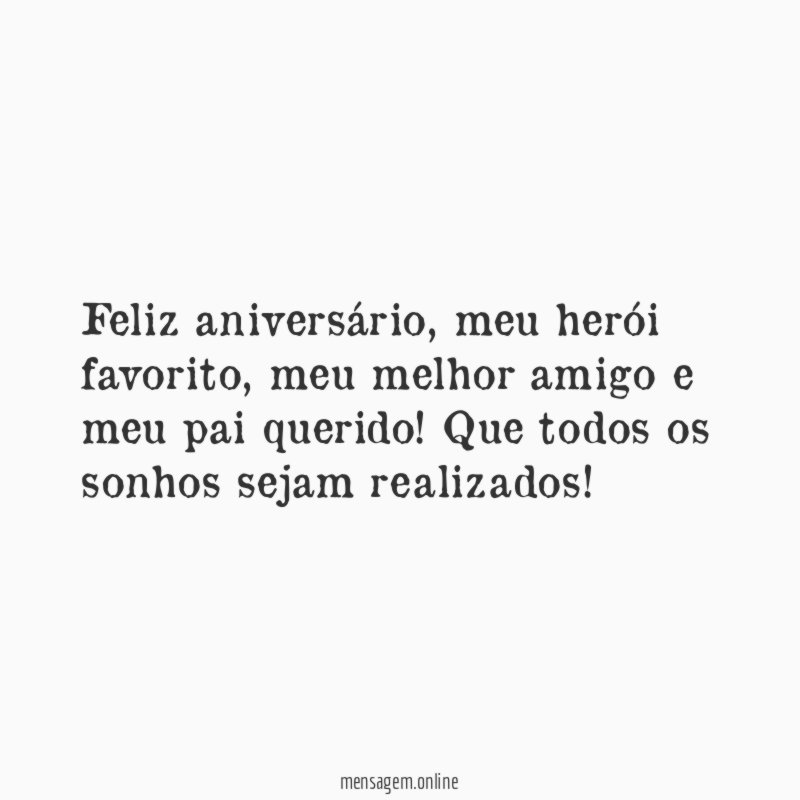 Feliz aniversário