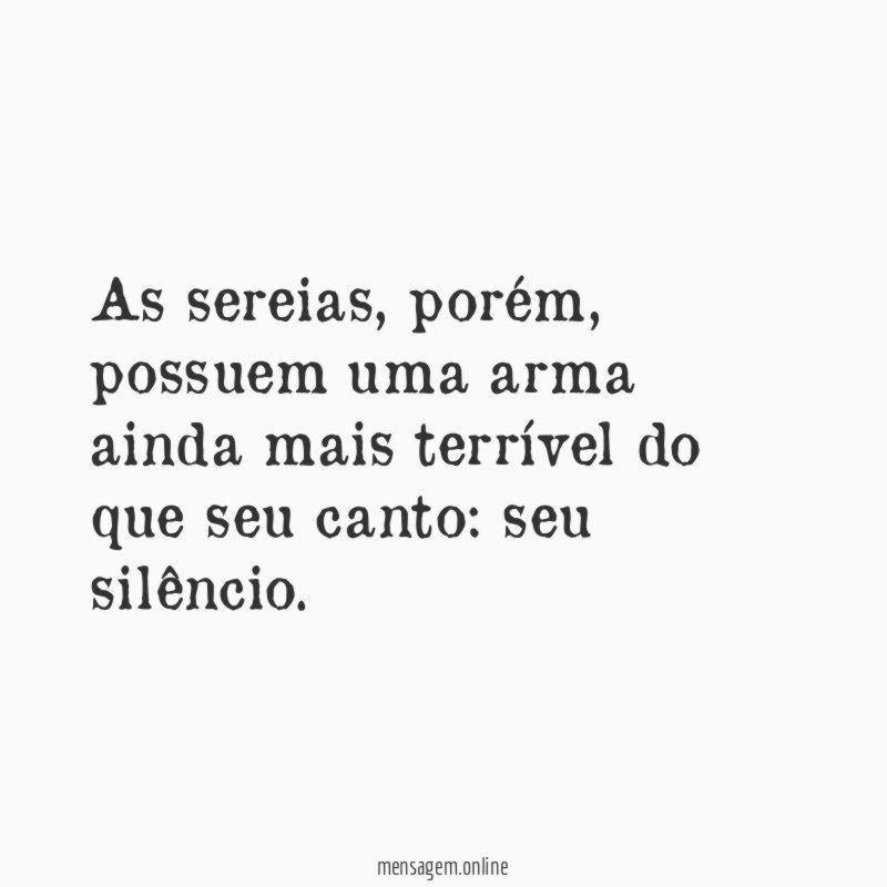 As sereias