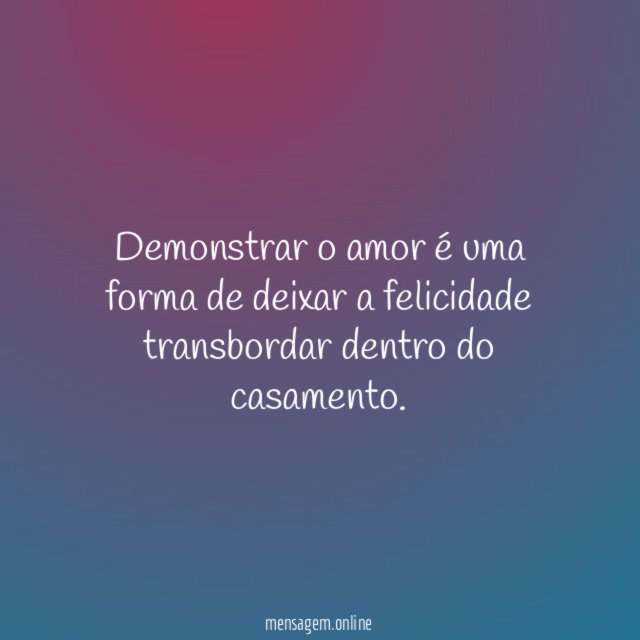 Demonstrar o amor é uma forma de deixar