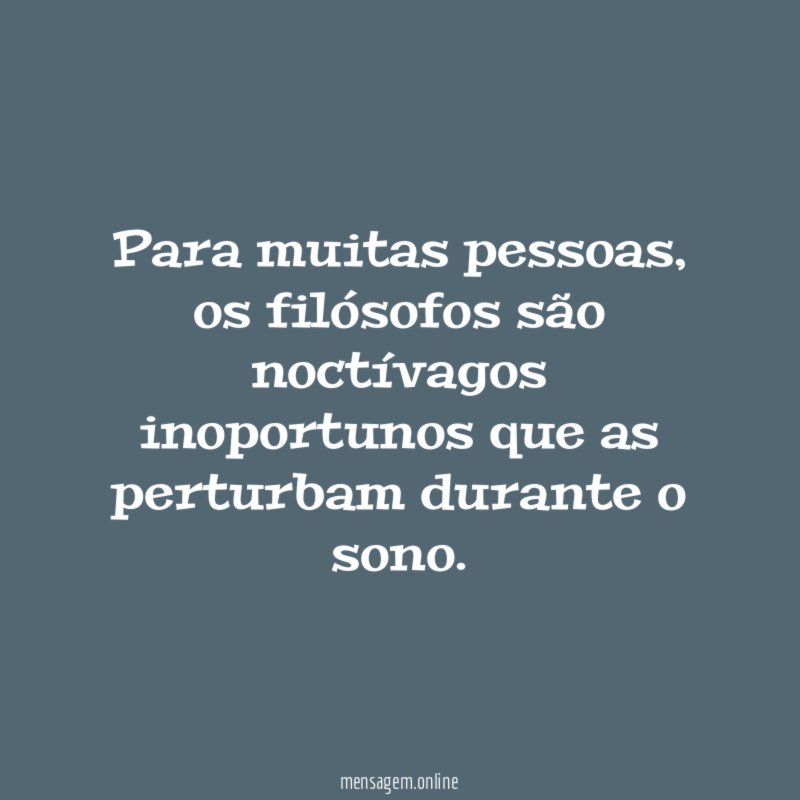 Para muitas pessoas