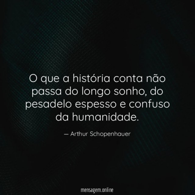 O que a história conta não passa do longo sonho