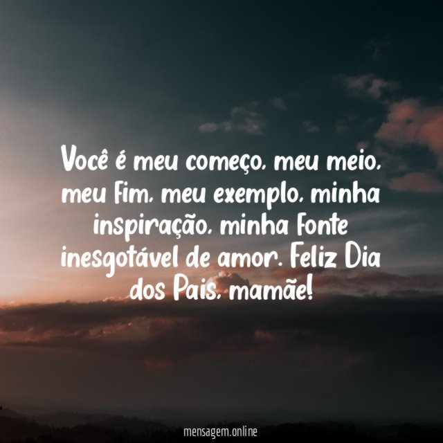 Você é meu começo