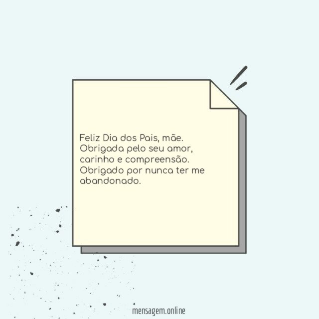 Feliz Dia dos Pais