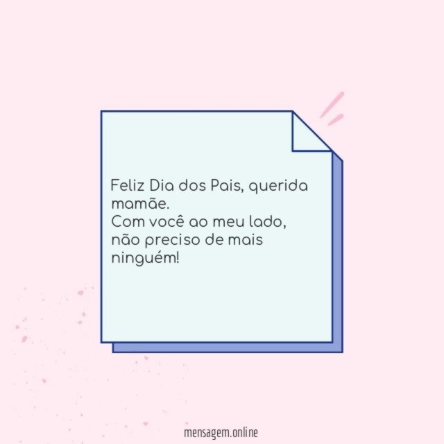 Feliz Dia dos Pais