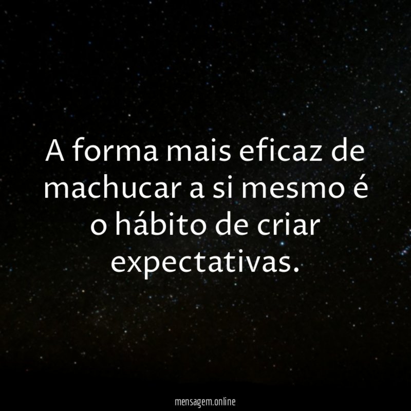 A forma mais eficaz de machucar a si