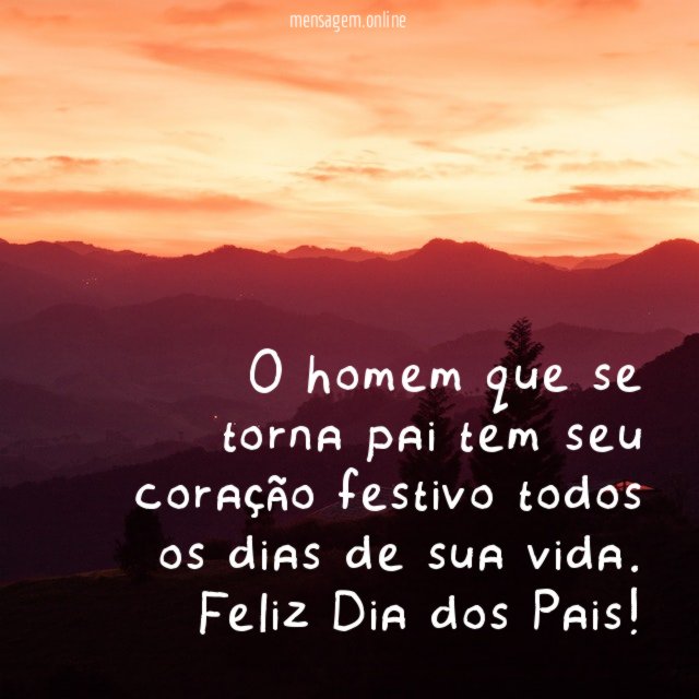 O homem que se torna pai tem seu