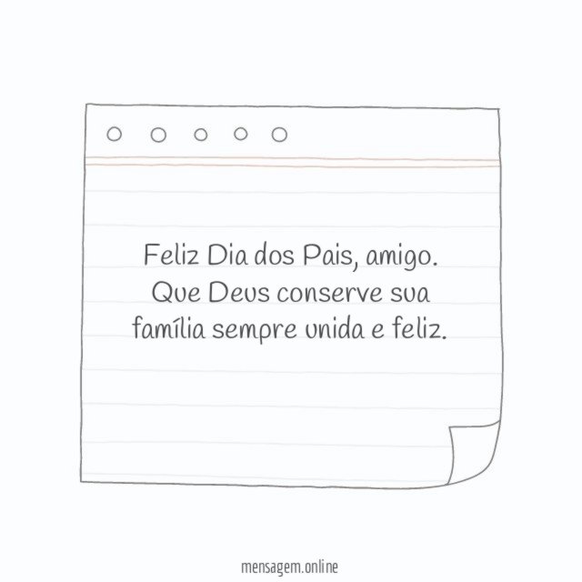 Feliz Dia dos Pais
