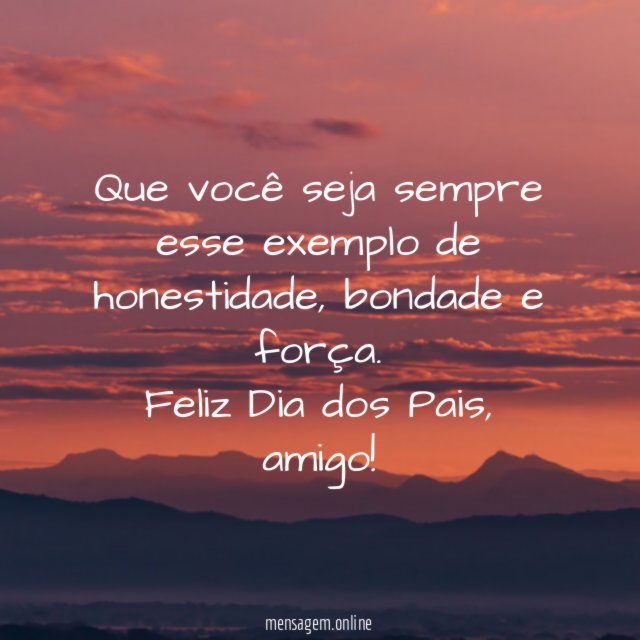 Que você seja sempre esse exemplo de honestidade