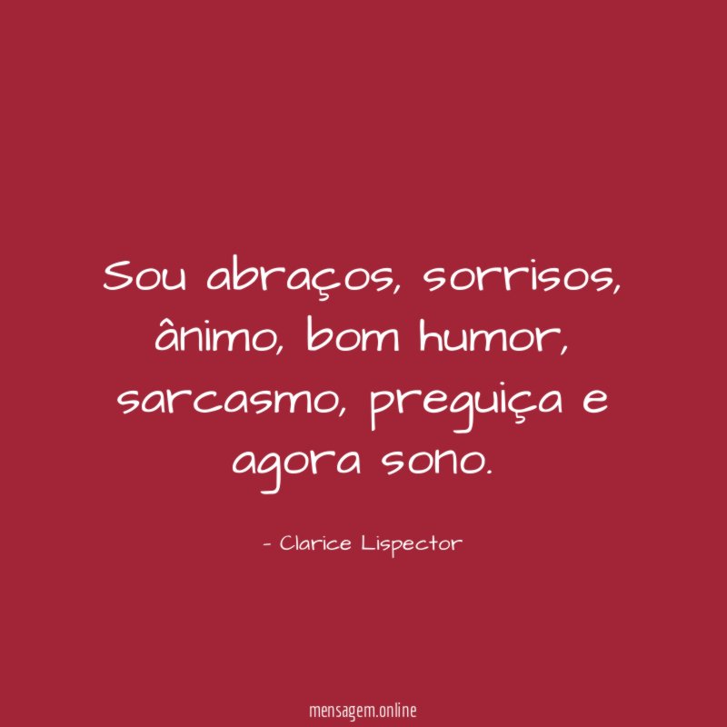 Sou abraços