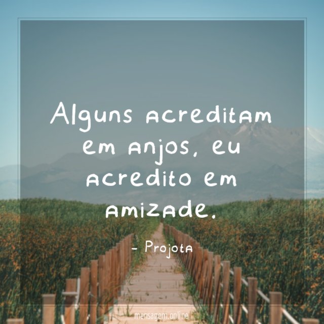 Alguns acreditam em anjos