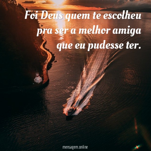 Foi Deus quem te escolheu pra ser a