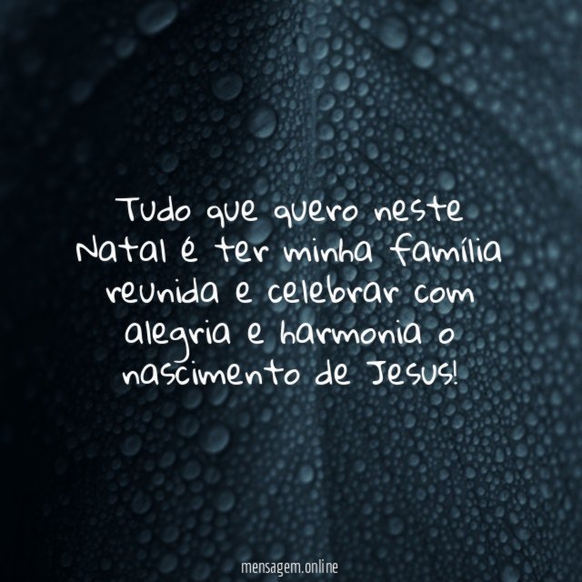 Tudo que quero neste Natal é ter minha