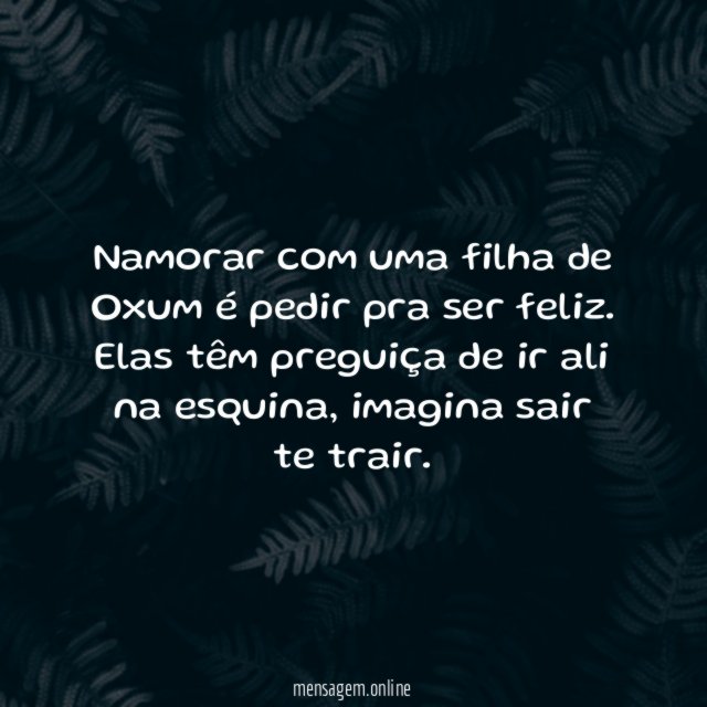 Namorar com uma filha de Oxum é pedir pra ser feliz