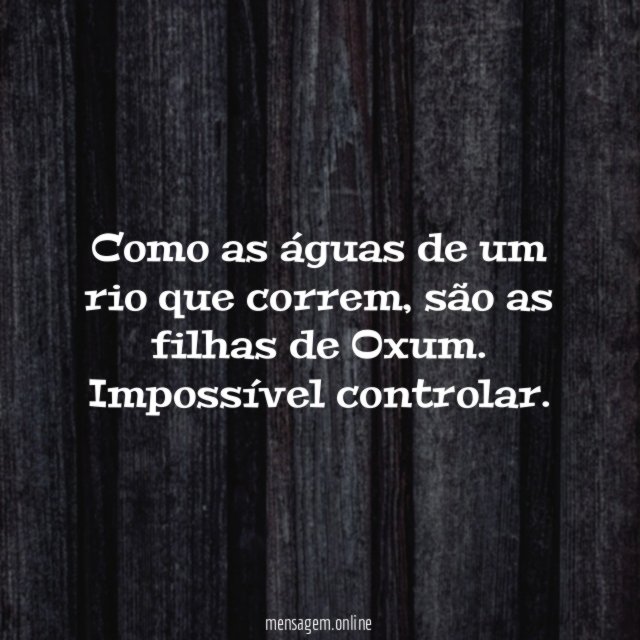 Como as águas de um rio que correm