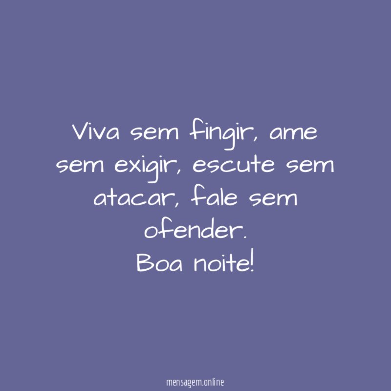 Viva sem fingir