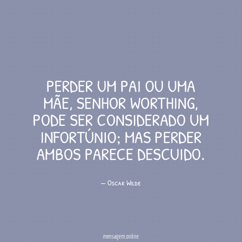 Perder um pai ou uma mãe