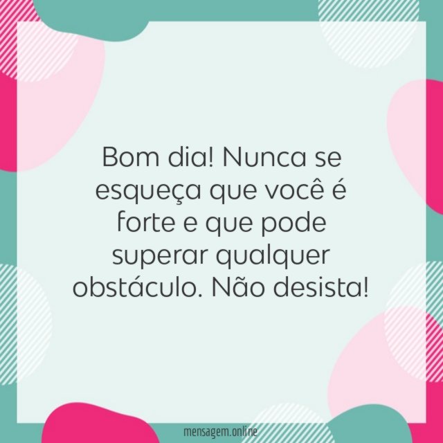 Bom dia