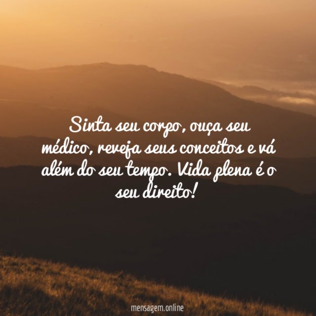 Sinta seu corpo