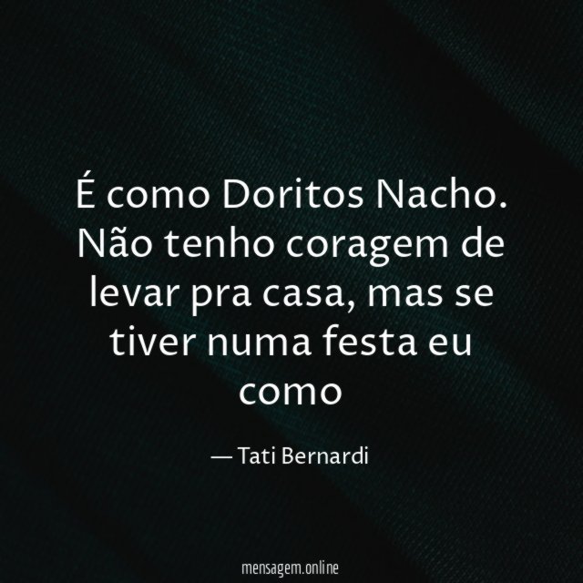 É como Doritos Nacho