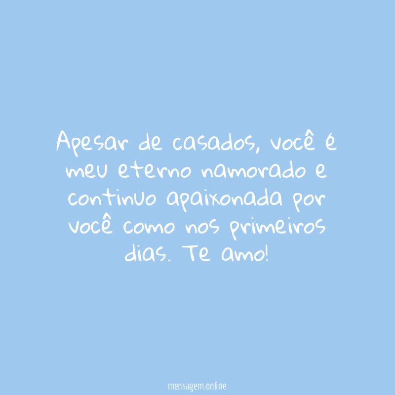 Apesar de casados