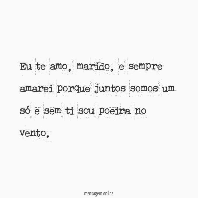Eu te amo