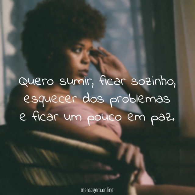Quero sumir
