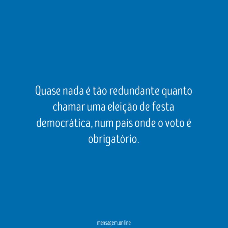 Quase nada é tão redundante quanto chamar uma
