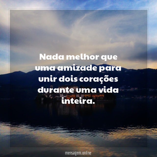 Nada melhor que uma amizade