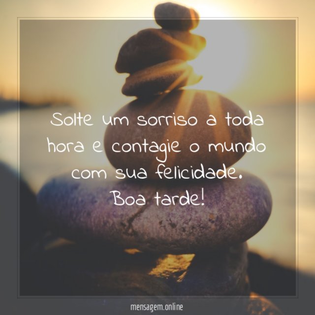 Solte um sorriso a toda hora