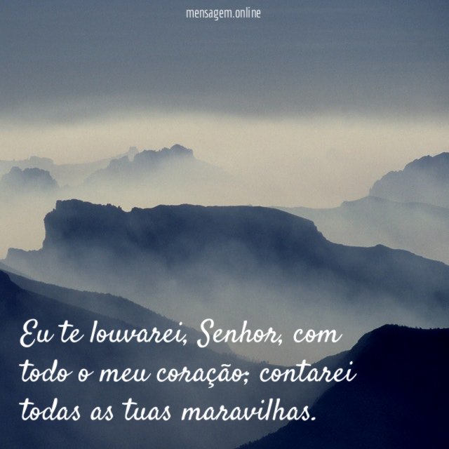 Eu te louvarei, Senhor