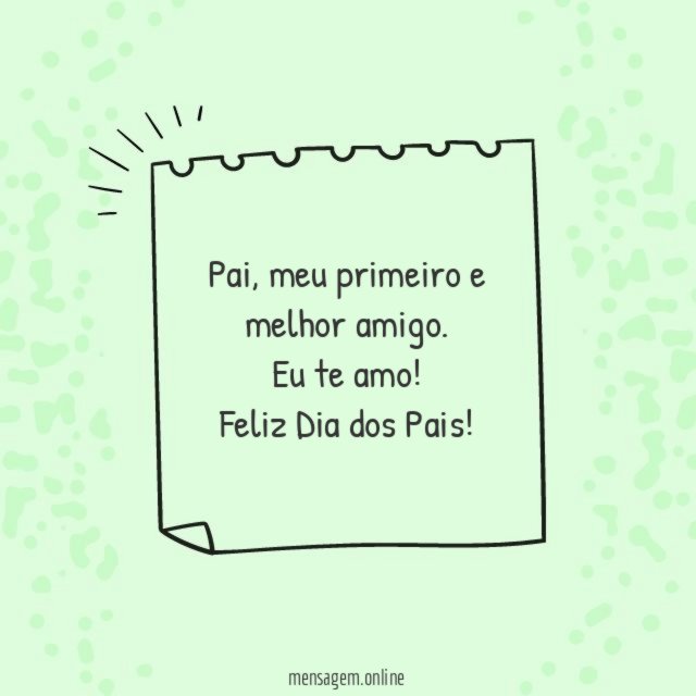 Pai, meu primeiro e melhor amigo