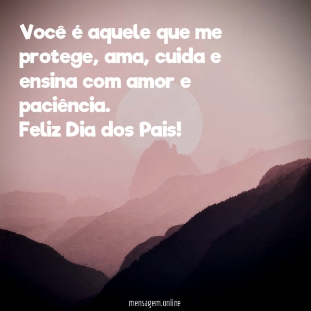 Você é aquele que me protege