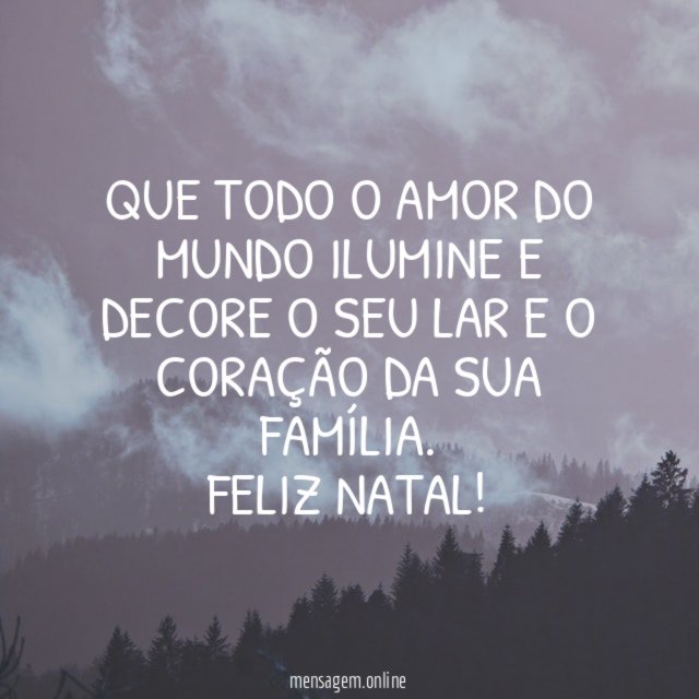 Que todo o amor do mundo