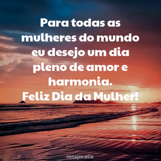 Para todas as mulheres do mundo