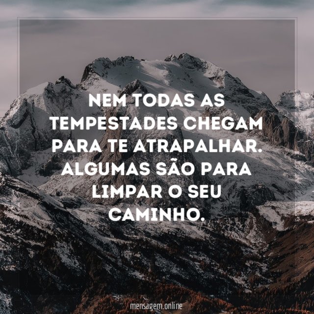 Nem todas as tempestades