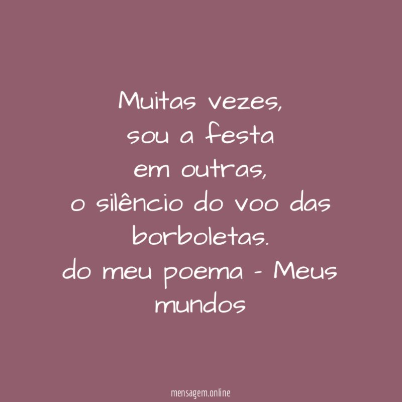 Muitas vezes