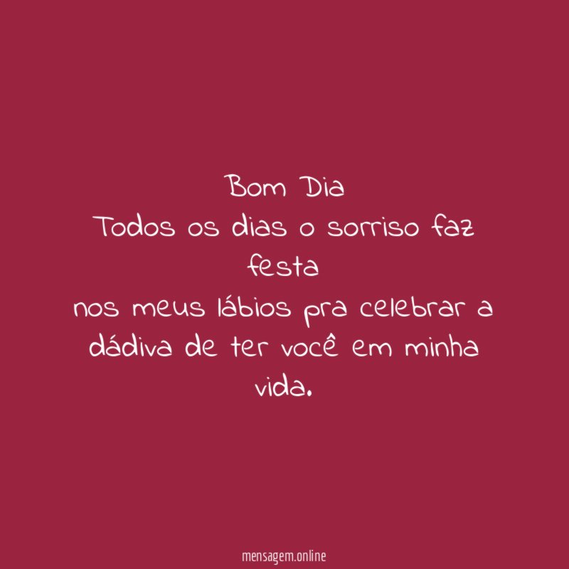 Bom Dia