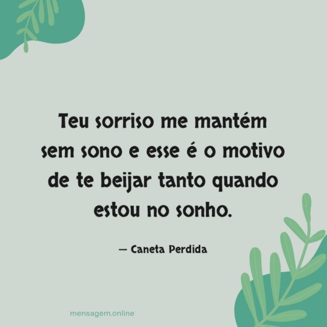 Teu sorriso me mantém