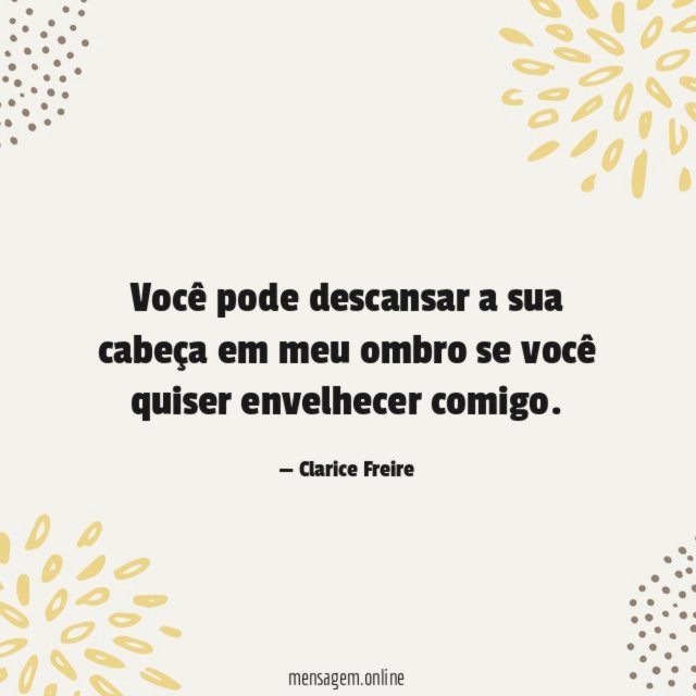 Você pode descansar