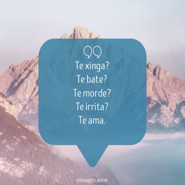 Te xinga?