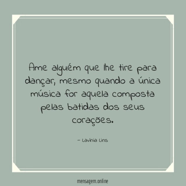 Ame alguém