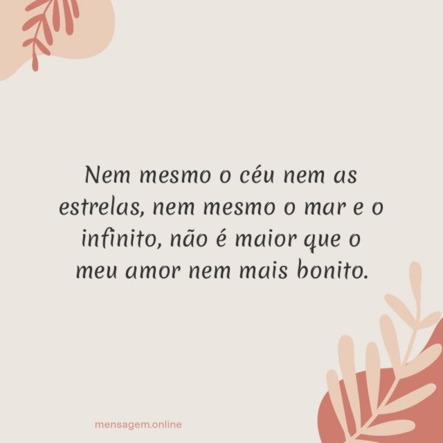 Nem mesmo o céu