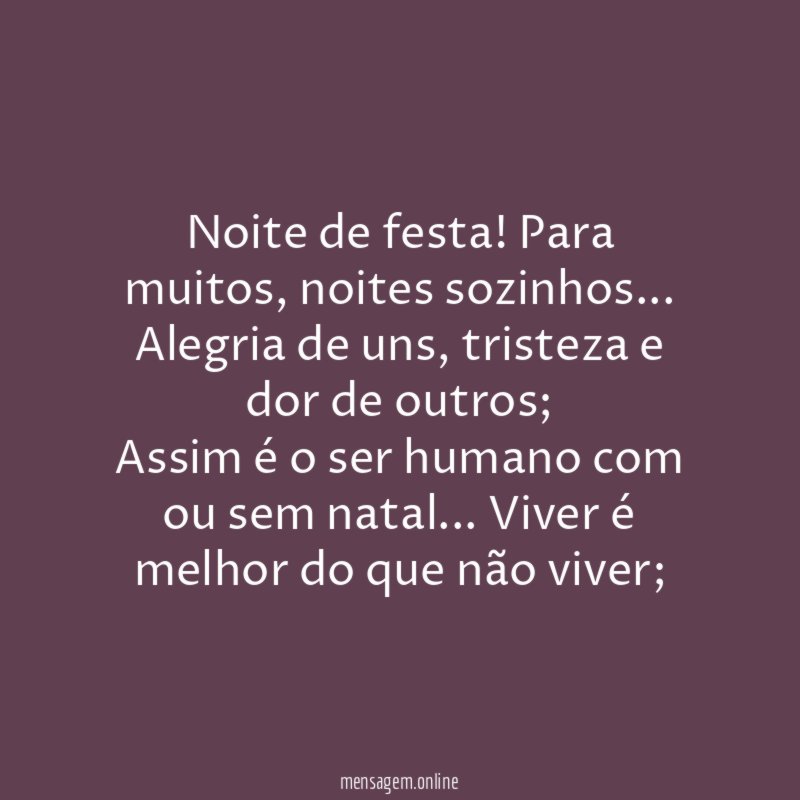Noite de festa