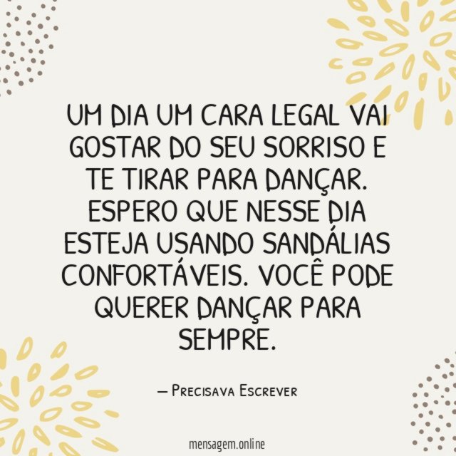 Um dia um cara legal