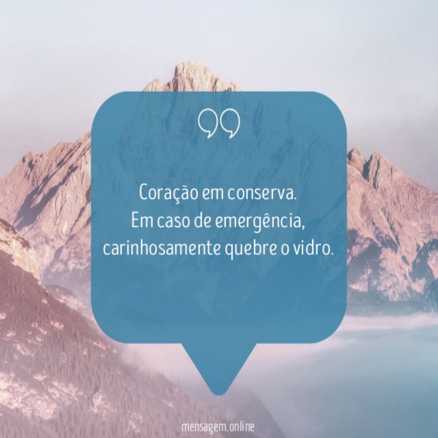 Coração em conserva