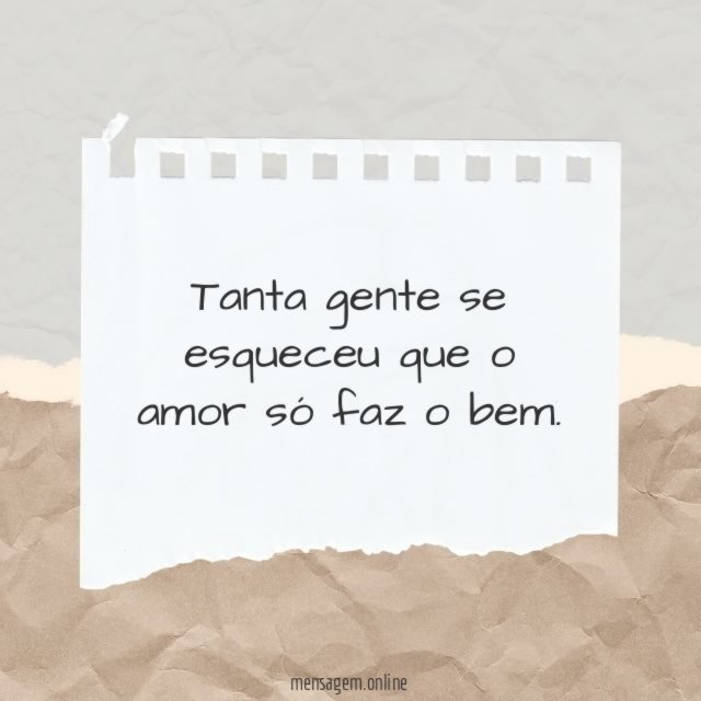 Tanta gente se esqueceu