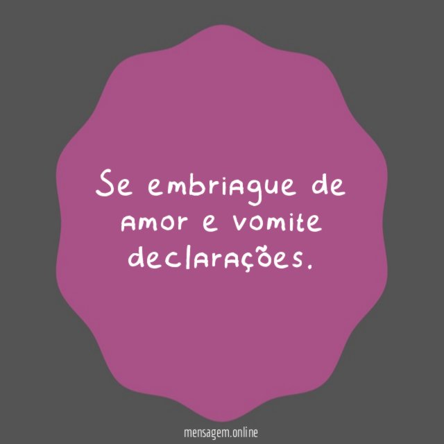 Se embriague de amor