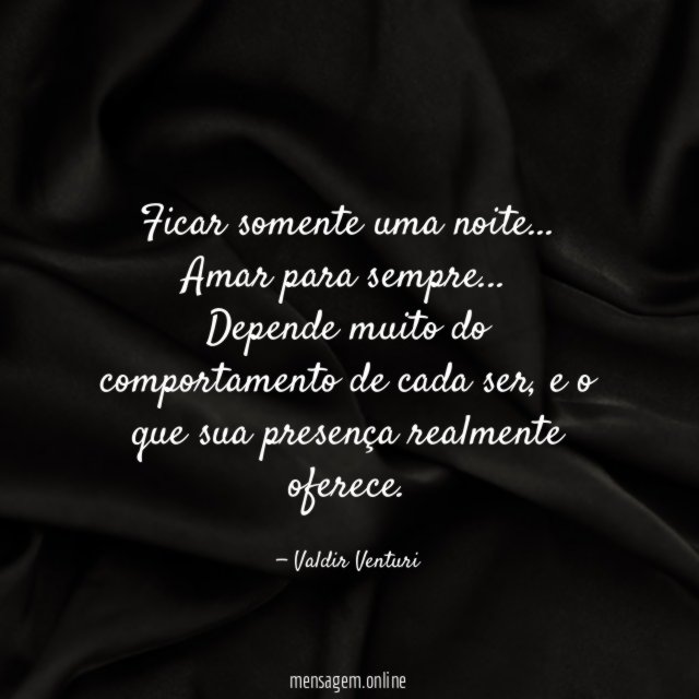 Ficar somente uma noite