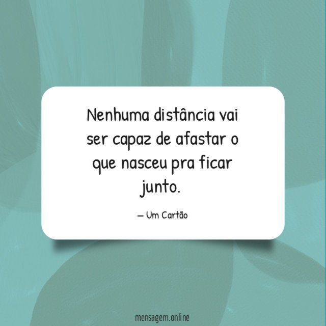 Nenhuma distância