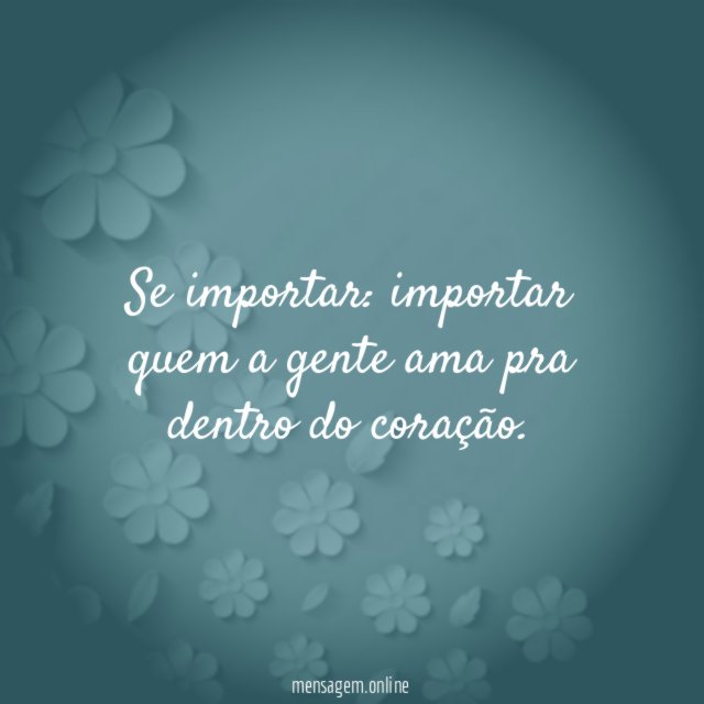 Pra dentro do coração
